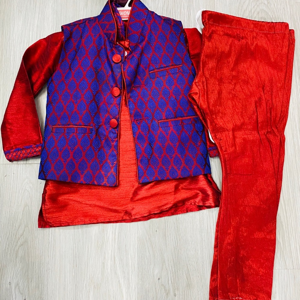 Boys Indian ethnic Kurta pyjama set 2-3t